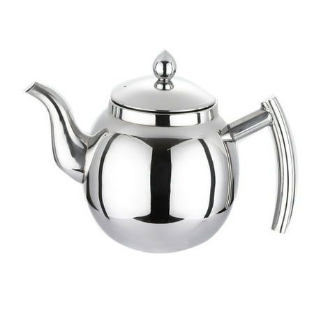 

Pengpengfang 0.8/1L Stainless Steel Loose Tea Pot Strainer Filter Infuser Kettle Coffee Jug