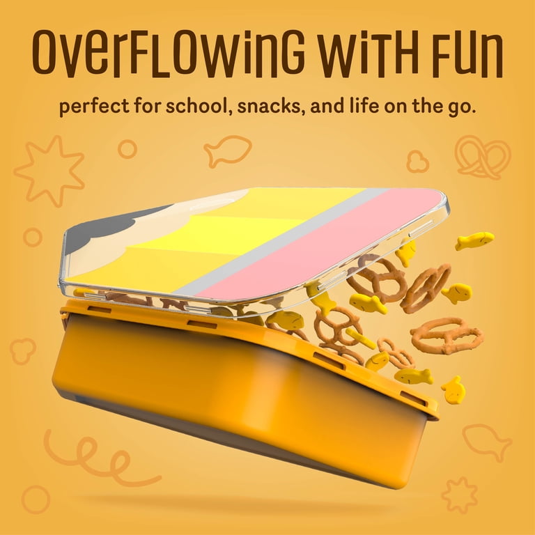 COOK WITH COLOR Snack Box Container for Kids Lunch Box Snackle Box