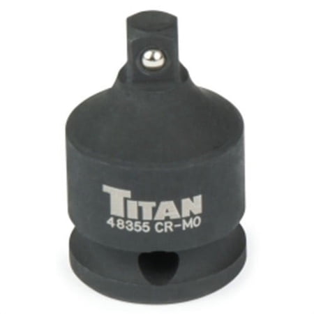 UPC: 0802090483554 | Titan 48355 3/8 In. X 1/4 In. Drive Reducing Impact Adapter