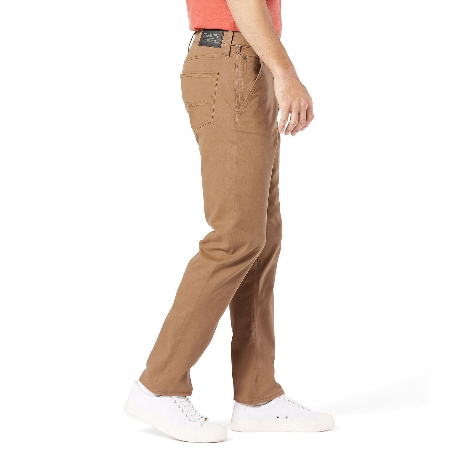 Levi Strauss Signature Jean chino hybride coupe athlétique pour homme