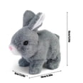 thumbnail image 4 of 100% Brand New Electric Plush Rabbit Hopping Jumping Interactive Stuffed Rabbit Toys Kids Gift B, 4 of 4