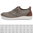 thumbnail image 2 of Hombres Knit Barefoot Zapatos Minimalistas Caminar zapatos Slip en zapatos de caja de punta anchas zapatillas de zapatillas para interiores al aire libre, 2 of 7
