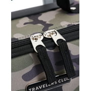 Travelers Club 3 Piece Kids and Junior Rolling Travel Luggage Set, Camo