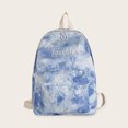 thumbnail image 3 of Bolsa Mochila de nailon informal para mujer mochila escolar con estampado mochilas de viaje para chicas adolescentes JShteea Para Estrenar, 3 of 9