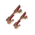 thumbnail image 4 of VONKY Wall Mount Display Stand Bamboo for Wakizashi Rods Fishing Tanto 2 Tier, 4 of 6