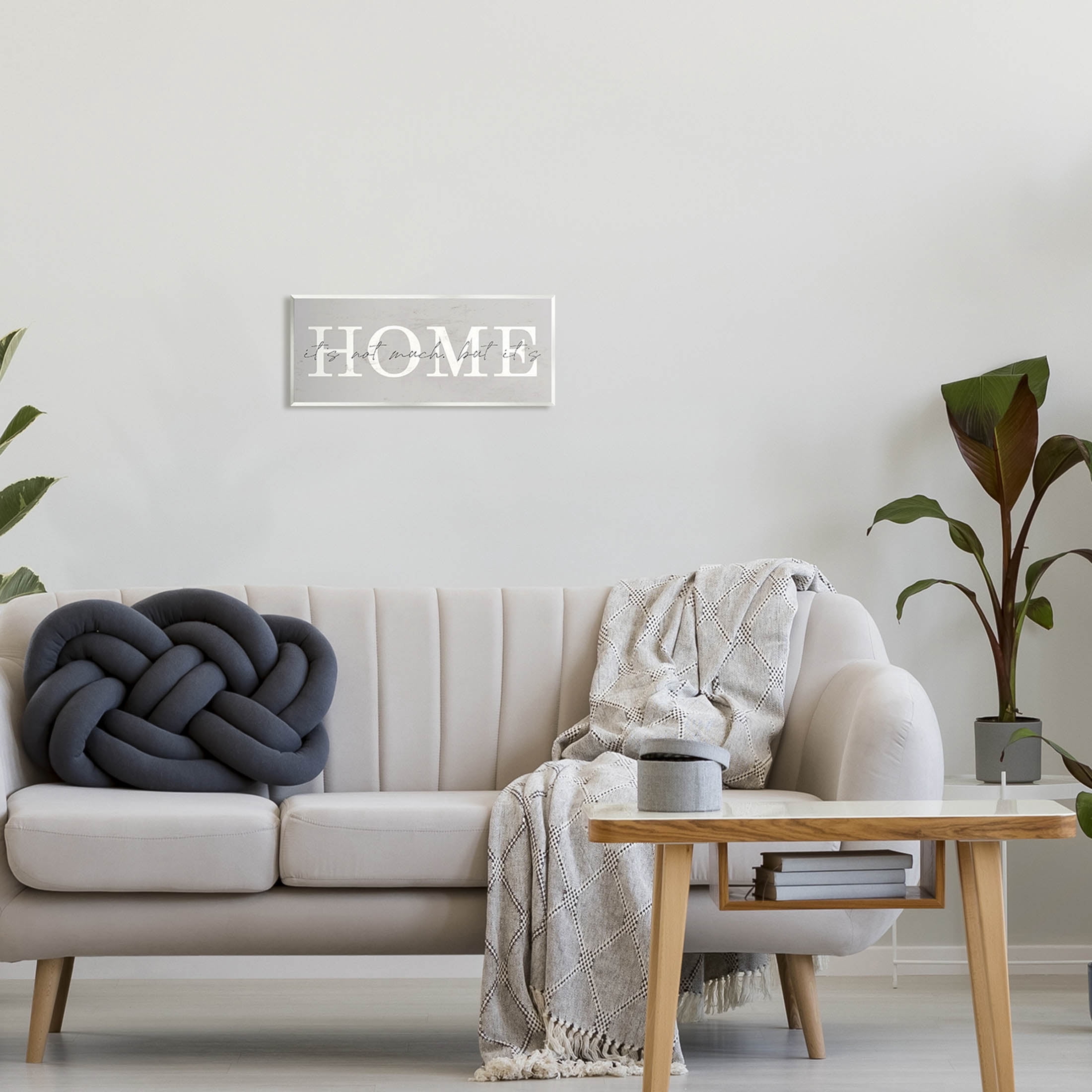 Not Much But It's Home Sign Inspirational Graphic Art Unframed Art Print Wall Art