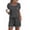 Black Dots, variant on Womens Pajama Sets 2 Piece Soft Short Sleeve Top and Shorts Sleepwear Round Neck Pjs Lounge Set with Pockets