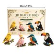 thumbnail image 2 of 3D Beaded Pumpkin DIY Kit – Halloween 4-Piece Handmade Pumpkin Craft Set, Cute 7D DIY Pets Animal Beading Kit with Instructions, Creative Beading Craft Decoration Gifts for Beginners, 2 of 6