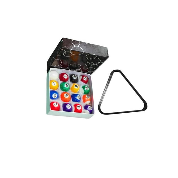 bedienty 16x Mini Balles de Billard Ensemble Complet Balle de Sport pour Salle de Jeux Jeu Recreation 2.5cm 3.2cm Balle