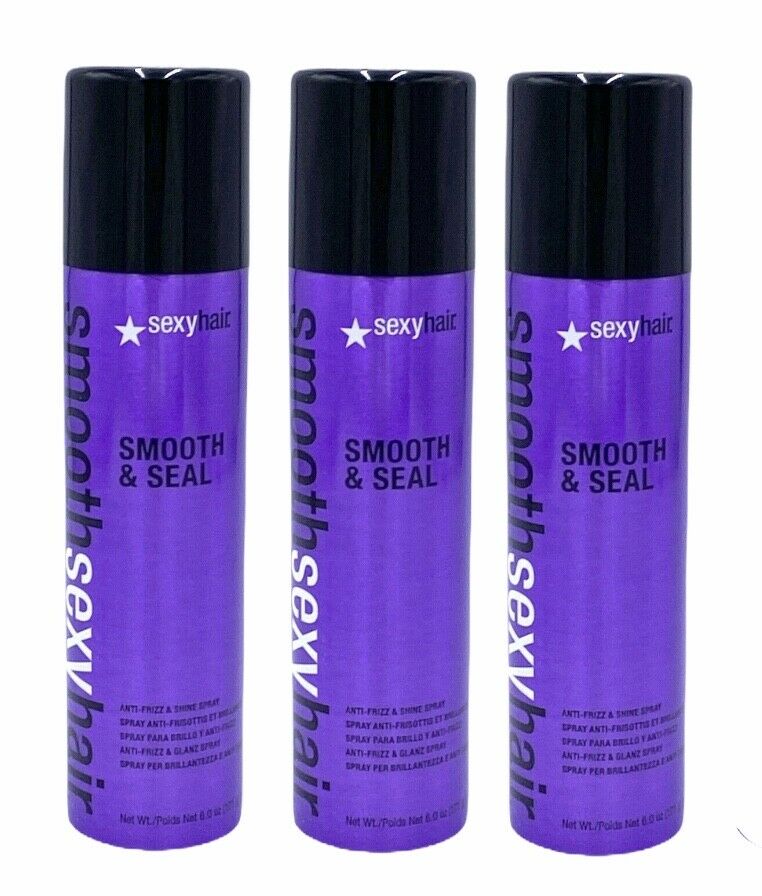 NEW Sexy Hair Smooth & Seal Anti-Frizz Shine Spray 6 oz ...