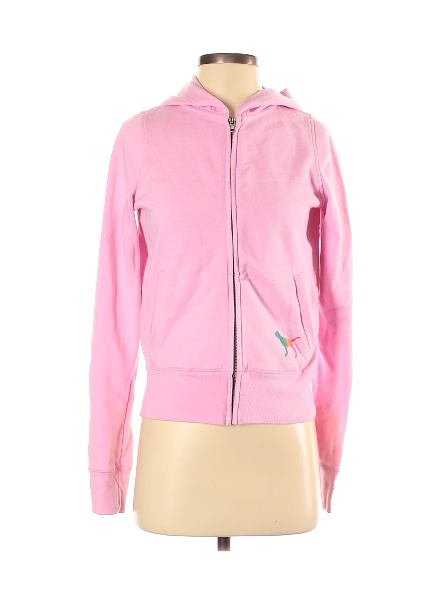 victoria secret pink zip up hoodie