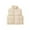 Beige, variant on Vividxx Girl's Winter Coat Jacket Children Stand Vest Boys And Girls Wear Vest Outside Fall Winter Baby Winter Coat Thickened To Wear Horse Clip Outside Warm And Cute Winter Wear 5-6 Years