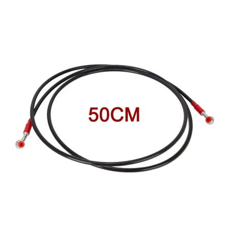 Motorcycle Dirt Bike Braided Steel Hydraulic Reinforce Brake line Clutch Oil Hose Tube 500 To 2400mm Universal Fit for Racing