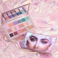 thumbnail image 2 of Paleta de sombras de ojos Huda, 18 colores, Beauty Glitter Shimmer Matte, 2 of 5