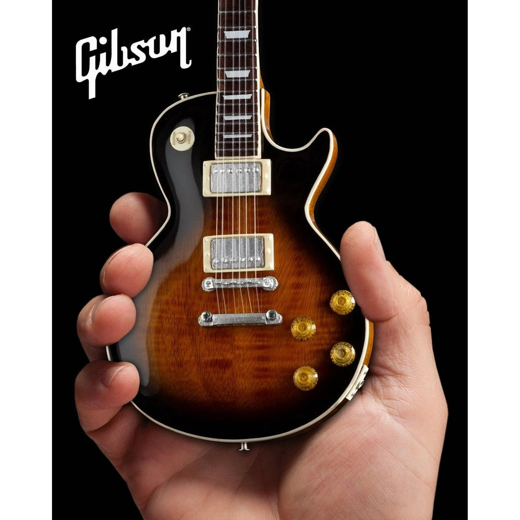 Gibson Les Paul Traditional Tobacco Burst 10 Inch Miniature Guitar Replica