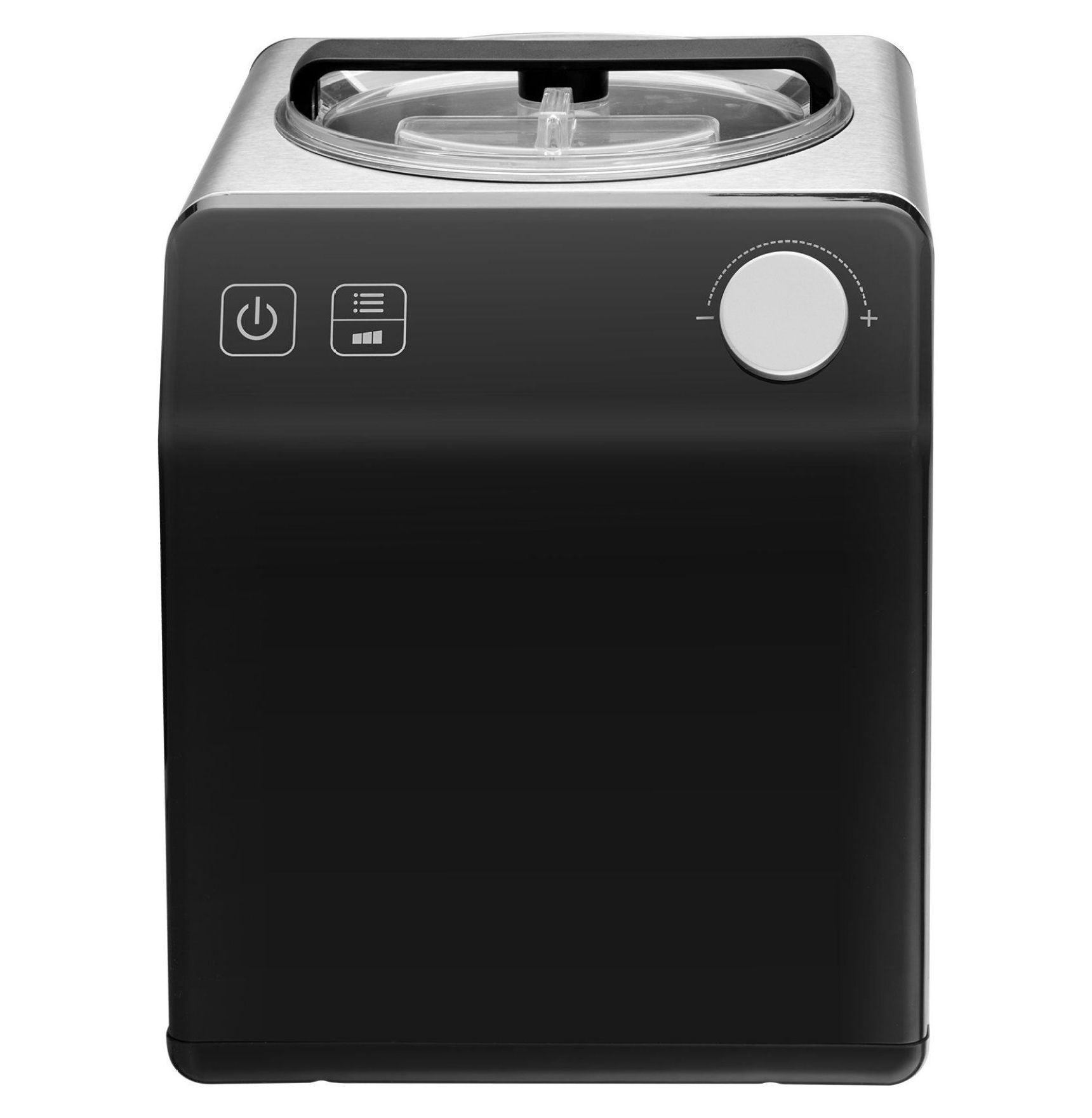 Ice Cream Maker, 2 Quart Automatic with Compressor - No Pre-freeze, Fruit Yogurt & Sorbet Machine, Digital Display, 4 Modes, Stainless Steel Gelato Maker