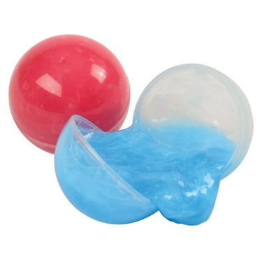 U. S. Toy 12 Pack Pearly Slime Balls 1.75" Plastic Party Favor, Assorted Colors