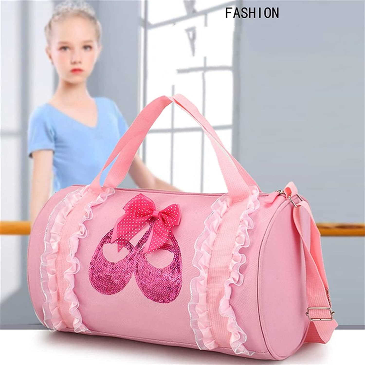 Cute toddler Ballet Bag For Little Girl Ballet Bag Small Duffle Bag Backpack Gym Bag For Girls Pink Shoes 32 19 19cm Walmart