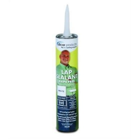 Dicor 505LSW-1 White Rubber Roof Lap Sealant - HAPS Free Self