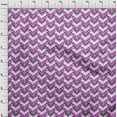 thumbnail image 4 of oneOone Tissu Jersey Viscose Rose Fuchsia Matériel de Robe Florale Tissu Imprimé Tissu au Mètre 60 Pouces de Large, 4 of 5