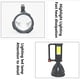 thumbnail image 3 of Lámpara de camping LED Linterna de camping regulable para equipos al aire libre (con soporte), 3 of 8