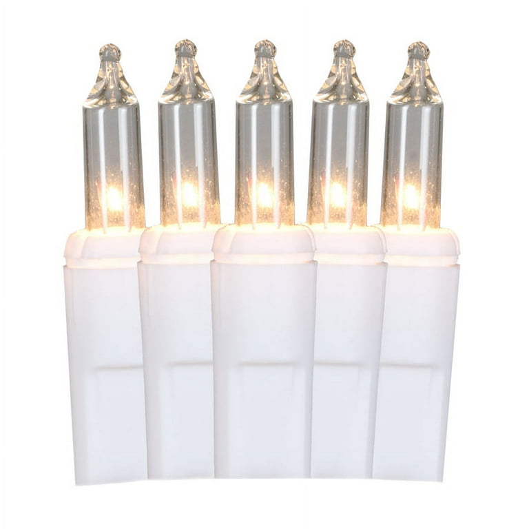 GE ConstantON 600-Count Constant White Mini Incandescent Plug-In Christmas Icicle Lights GE ConstantON 600-Count Constant White Mini Incandescent Plug-In Christmas Icicle Lights