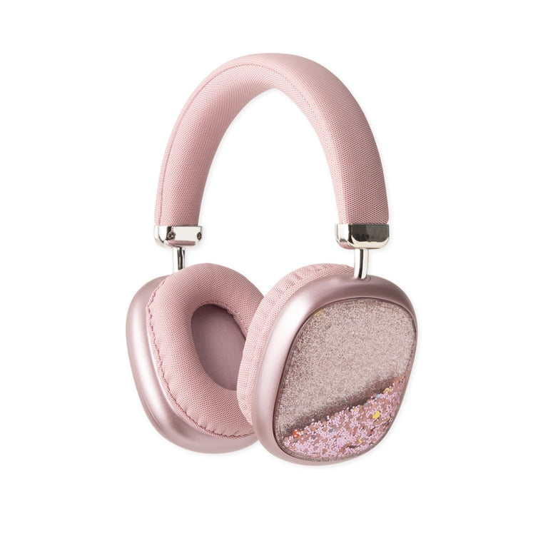PWRD Pink Liquid Glitter Wireless Headphones photo 1