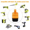 thumbnail image 4 of Batería VANON 18V 4.6Ah Ni-MH P100 de repuesto para Ryobi, 4 of 7