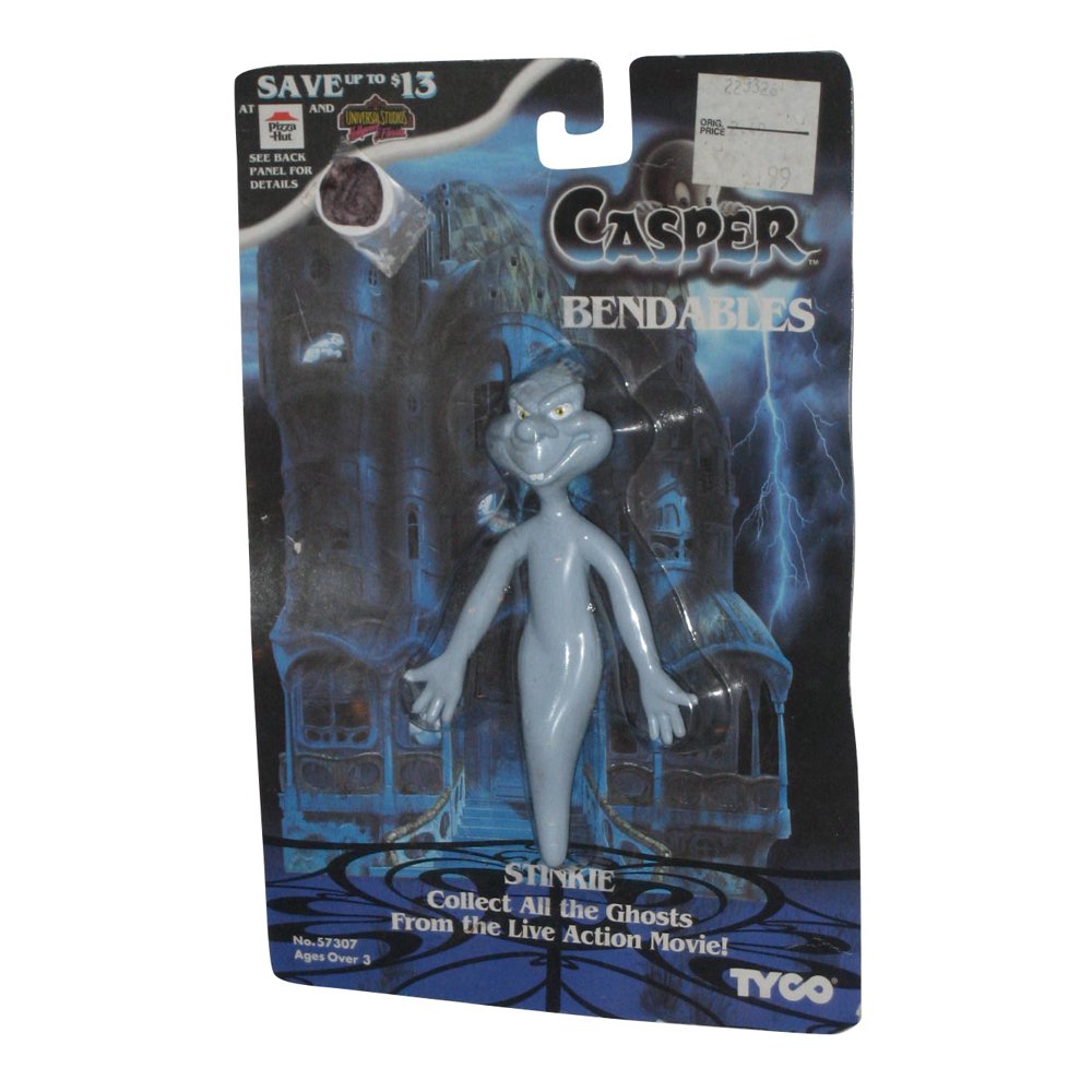 Casper The Friendly Ghost Movie (1995) Tyco Stinkie Bendable Figure
