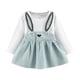thumbnail image 1 of Odeerbi Vestido Mono Conejito Niña Falda Tirantes Algodón Bebé Vestido Princesa Tirantes Manga Larga, 1 of 4