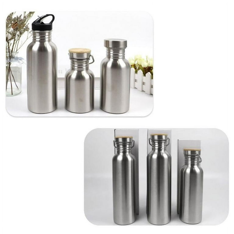 Stainless Steel Single Wall Water Bottle 20oz (2.5 cups) – World of Your  Choice