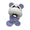thumbnail image 2 of Conjunto de gorro y bufanda para niños Fernando gris morado, 2 of 8