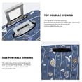 thumbnail image 4 of Goofa Underwater World Animals Pattern Luggage Covers For Suitcase,Suitcase Cover Protector Fit 18-32 Inch Luggage-Small, 4 of 9