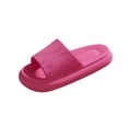 thumbnail image 2 of YYUIJK Women Shower Slippers Bathroom Slippers Sandals House Slippers Non Slip Shoes Dorm Shoes Hot Pink 7.5-8.5, 2 of 4