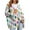 Light Blue, variant on Women's Fashion Long Sleeve Christmas Print V-Neck Button Loose Cardigan Top, Knit Sweater for Casual Outfits and Comfort,Light Green,L