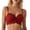 Red, variant on MDUKONU Women’s Bras Women's Double Support Wireless Bra, Full-coverage Wirefree Bra Pink 34