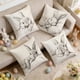 thumbnail image 5 of Estándares de Almohada Decorativa Tamaño Estándar 4Pcs Almohada de Pascua Conejos Huevo Patrones, Almohadas de Pascua 45x45cm Almohadas Decorativas Tirar para el Sofá Y la Decoración Del Hogar, 5 of 6