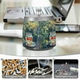 thumbnail image 6 of Yayeee Ashtray with Lid for Cigarette Smokeless Stainless Steel Home Ash Holder, Sunshine Goldfish, 6 of 7