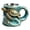 B, variant on Drinking Mug 3D Embossed Creative Water Cup Beer Stein Tankard With Handle Novelty Coffee Mug Stainless Steel Liner For Beer Coffee Juice & Beverages (Red Bird)
