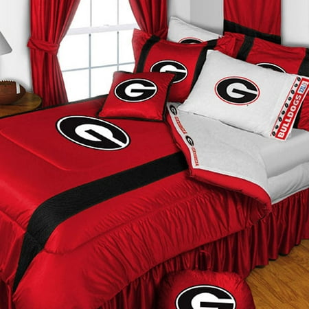 Ncaa Georgia Bulldogs Bedding Set College Football Bed