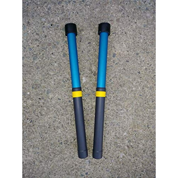 KaKesa Steel Drum Pan Mallets Sticks Aluminum - Lead/Tenor