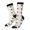 3 Black, variant on DOGS FACE Print Adult Socks for Men & Women,Calf Socks, Ankle Socks,Boots Socks,Breathable Casual Sock,Unisex Crew Socks