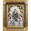 thumbnail image 1 of Tapisserie Encadrée Marie et Jésus avec Anges, 1 of 1
