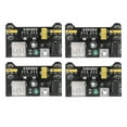 thumbnail image 1 of 4pcs 5V/3.3V Power Module FR-4 Breadboard Power Supply Board Adapter High Performance Converter for MB102 Prototype Breadboard, 1 of 8