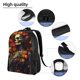 thumbnail image 5 of Balery Vintage Floral Skull Mochila - Mochila Estilosa y Duradera para Laptop de 15 Pulgadas con Tela Oxford Impermeable, 5 of 8