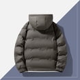 thumbnail image 4 of Maoxin Mens Jacket Men's Stitching Drawstring Hooded Slim Fashion Jacket Coat Outwear Jackets for Men , Army Green , XL, 4 of 6