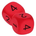 thumbnail image 4 of Miangastore Accessoires dés Rouge Mousse EVA 2 Pcs 2.36x2.36x2.36 Po, 4 of 9