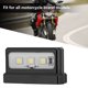 thumbnail image 5 of Luz trasera de matrícula, placa de matrícula universal para motocicleta, luz trasera de matrícula, luz LED, respuesta rápida, 5 of 9