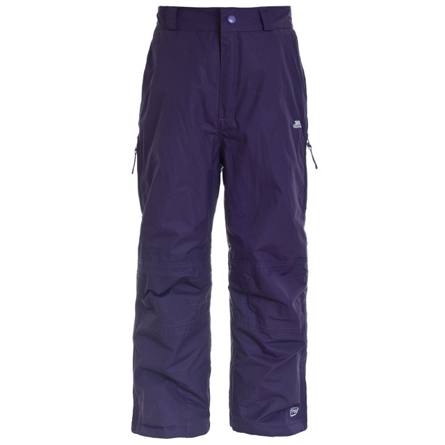 Trespass - Pantalones de Esquí impermeables acolchados Modelo Nando Unisex Niños Niñas - Invierno/Esquiar/Snowboard (Morado) Trespass UTTP982_P