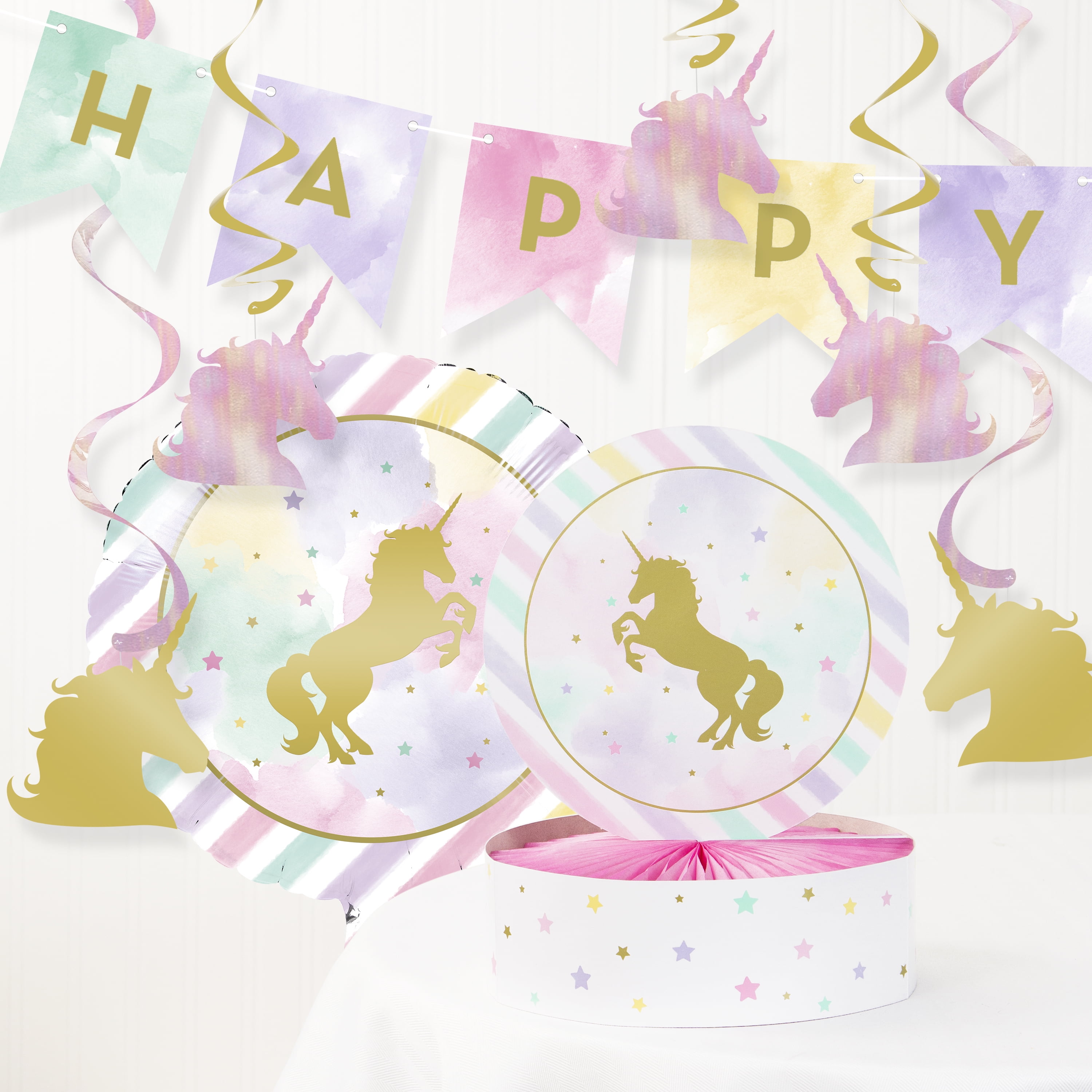 Unicorn Party Supplies Unicorn Decorations 9 Inch Tall Filled with Unicorn Party Favors for Unicorn Birthday Party Supplies & More
